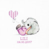 Набір для вишивання Luca-S B1133 Baby Girl фото