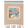 Набор для вышивки крестом Алиса 7-02 Снеговик. Открытка фото