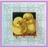 Набор для вышивания бисером Картины Бисером Р-339 Цыплята фото