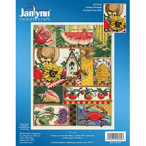 Набор для вышивания Janlynn 017-0102 Summer Montage