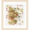 Набір для вишивання Lanarte PN-0168599 Strawberries and Birds
