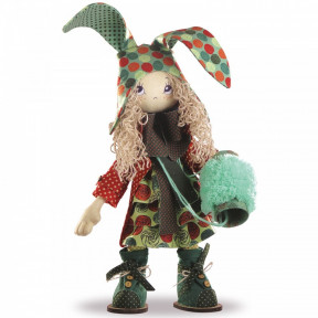 Набір для шиття каркасної інтер'єрної ляльки Нова Слобода К1033 Зайчиха-мама
