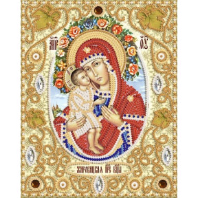 НІК-5319 Набір для вишивання бісером Марічка Жировицька ікона Божої Матері