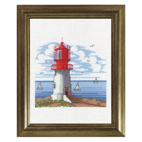 Набор для вышивания Permin 92-8554 Lighthouse фото