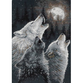 Набор для вышивания  Dimensions 35203 In Harmony Wolves