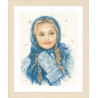 Набор для вышивания Lanarte PN-0169674 Winter Girl Зимняя