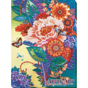 Набор для вышивки бисером на холсте Абрис Арт АВ-543 «Магия цвета»