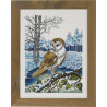 Набор для вышивания Permin 70-2171 Barn owl фото