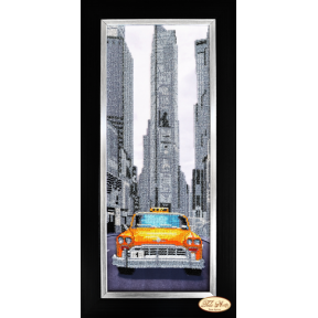 Набор для вышивания бисером Tela Artis НГ-028 Города мира. Нью-Йорк