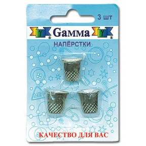Наперсток в блистере .(3 шт.) TB-03