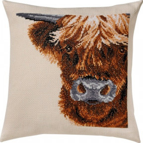 Набор для вышивания PERMIN 83-6102 Scottish Highland cow