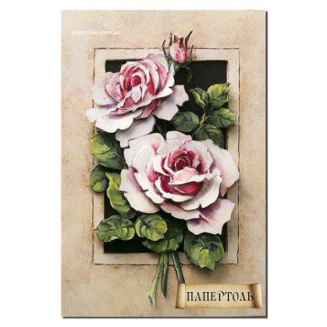 Картина из бумаги Папертоль РТ150028 "Винтажные розы" фото