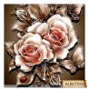 Картина из бумаги Папертоль РТ150039 "Карамельные розы" фото