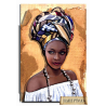 Картина з паперу Папертоль РТ150059 Африканка - 2 фото
