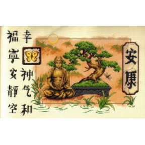 Набір для вишивання Dimensions 35085 Bonsai and Buddha