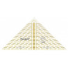 Проворный треугольник с сантиметровой шкалой Prym, для
