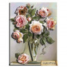 Картина з паперу Папертоль PT150152 Букет троянд у вазі фото