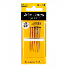 Набор игл для вышивки лентами №22 (6 шт) John James JJ18822
