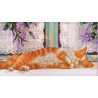 Набор для вышивания бисером Картины Бисером Р-351 Рыжий кот фото