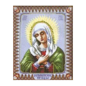 Набір для вишивки Чарівна Мить 400ч Ікона Божої Матері Розчулення
