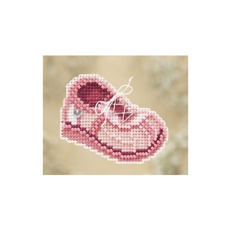 Набір для вишивання Mill Hill MH180101 Pink Sneaker фото