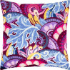 Набір для вишивки подушки Чарівниця V-195 Фіолетова казка фото