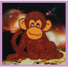 Набір для вишивання Картини Р-230 Бісером Символ року Мавпи фото