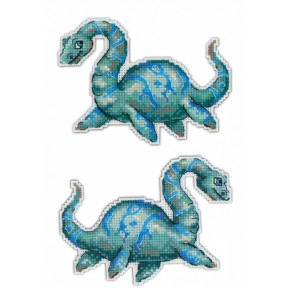 Набір для вишивання хрестиком Студія Р-301 Динозаври. Плезіозавр