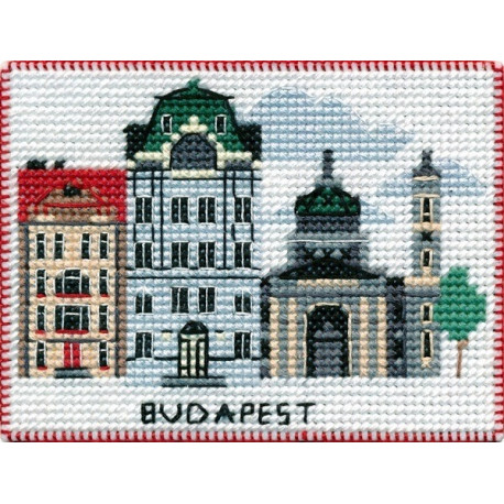 Набор для вышивки крестом Овен 1058 Столицы мира. Будапешт фото