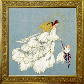 Схема для вышивания Lavender Lace LL52 Angel of Mercy 2