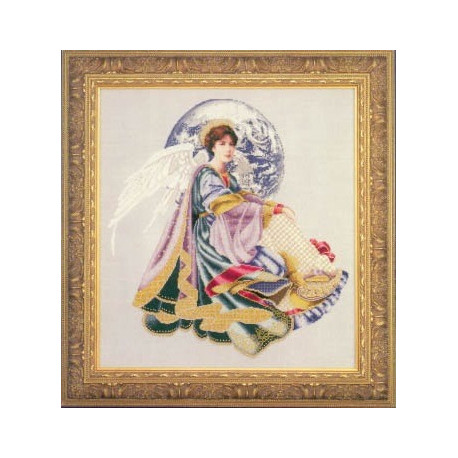 Схема для вышивания Lavender Lace LL51 World peace angel фото