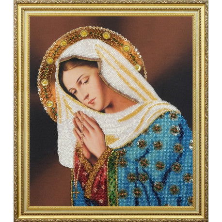 Набір для вишивання бісером Картини Бісером Р-358 Діва Марія