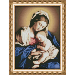 Набор для вышивания крестиком OLanTa VN-094 Мадонна с младенцем