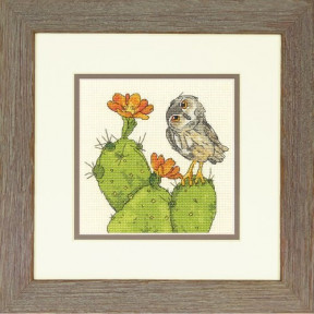 Набор для вышивания крестом Dimensions 70-65184 Prickly Owl