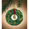 Набор для вышивания Mill Hill MH161305 Emerald Wreath фото
