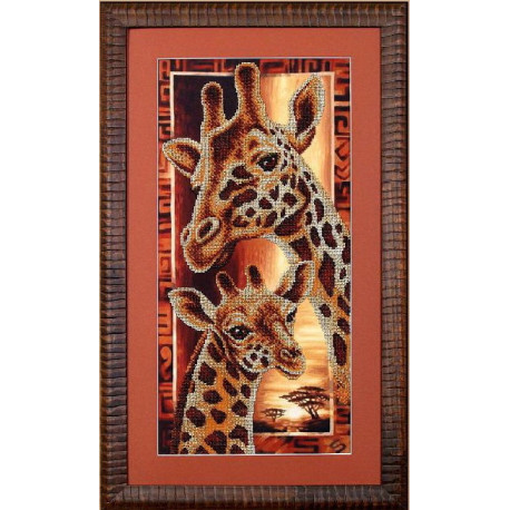 Набор для вышивания Магия Канвы Б-057 Африка:Жирафы фото