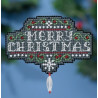 Набор для вышивания Mill Hill MH181634 Chalkboard Christmas фото