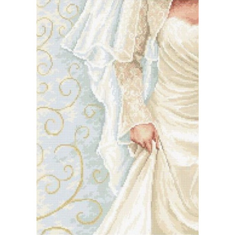 Набор для вышивки крестом Luca-S B2335 Невеста фото