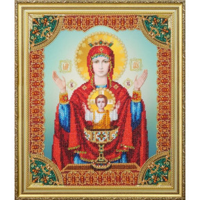 Набор для вышивания бисером  Картины Бисером Р-361 Икона Божей Матери Неупиваемая Чаша