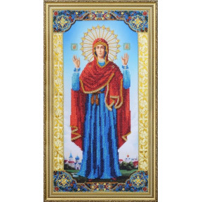 Набір для вишивання бісером Картини Бісером Р-363 Ікона Божої Матері Непорушна стіна
