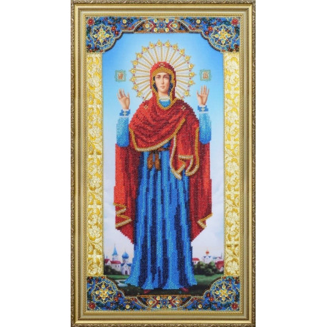 Набор для вышивания бисером Картины Бисером Р-363 Икона Божей