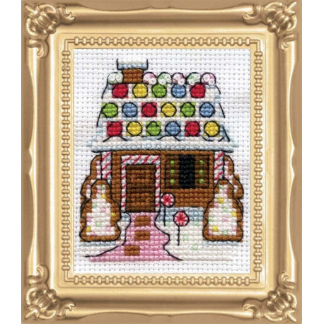 Набір для вишивання Design Works dw533 Gingerbread House фото