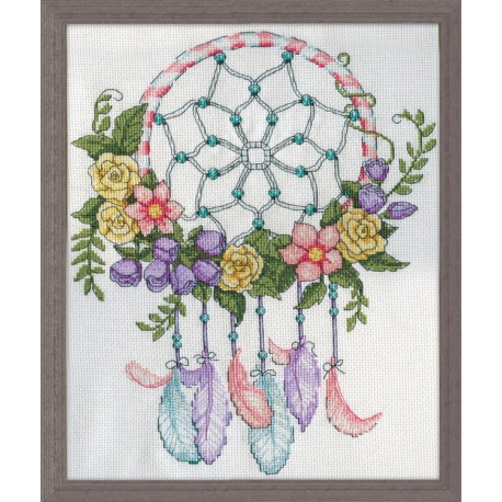 Набор для вышивания Design Works 3256 Pastel Dreamcatcher фото