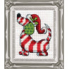 Набір для вишивання Design Works Candy Cane Dog фото