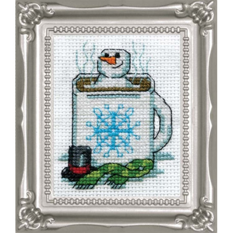 Набор для вышивания Design Works dw519 Cocoa Snowman фото