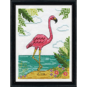 Набор для вышивания Design Works 3293 Flamingo 
