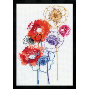 Набор для вышивания Design Works 3241 Modern Floral