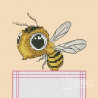 Набор для вышивки крестиком на одежде Марічка НКВ-003 Пчелка