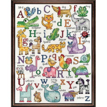 Набор для вышивания Design Works 2852 ABC Sampler фото