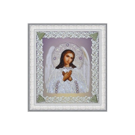 Набор для вышивания бисером Картины Бисером Р-371 Икона Ангела
